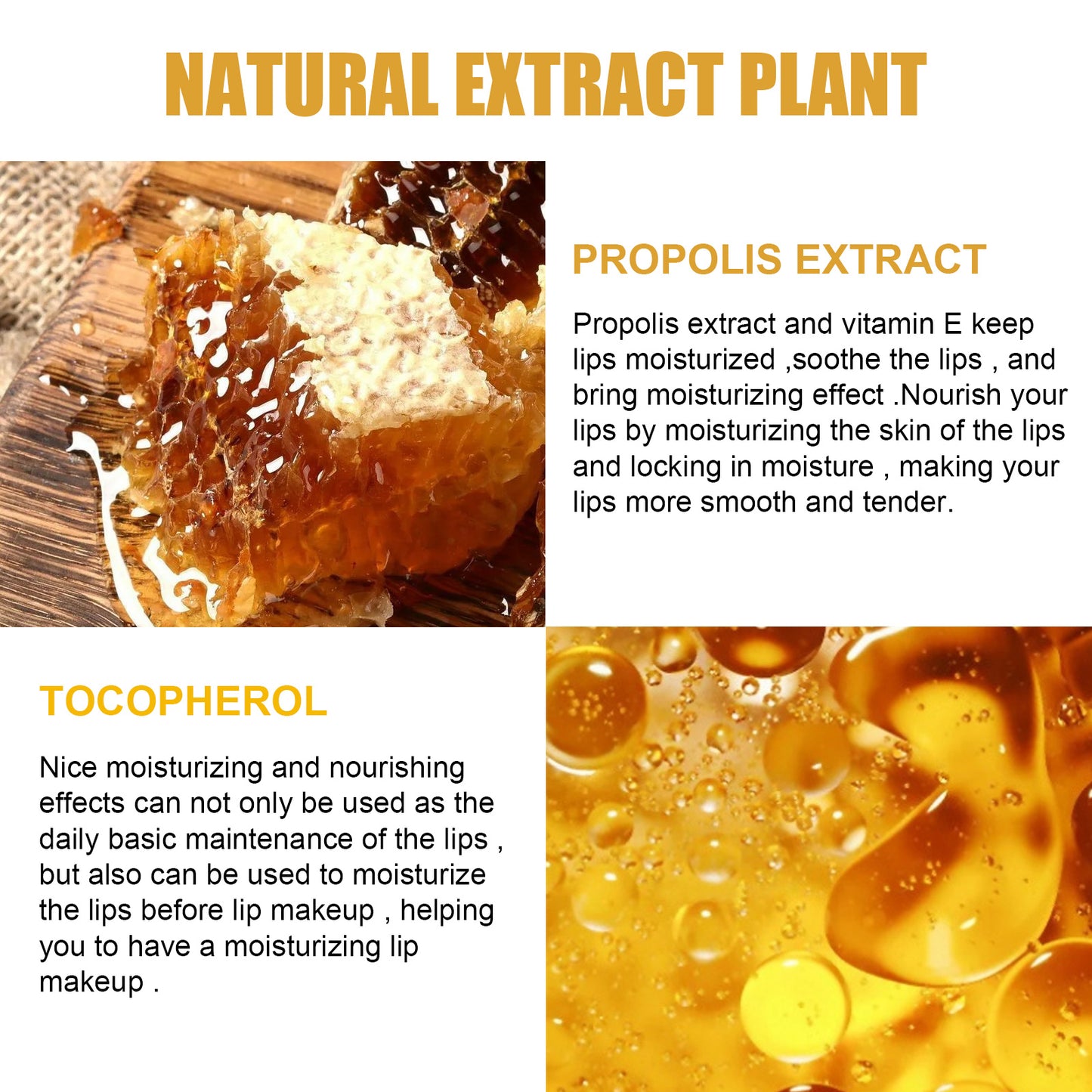 Honey Lip Mask Moisturizing