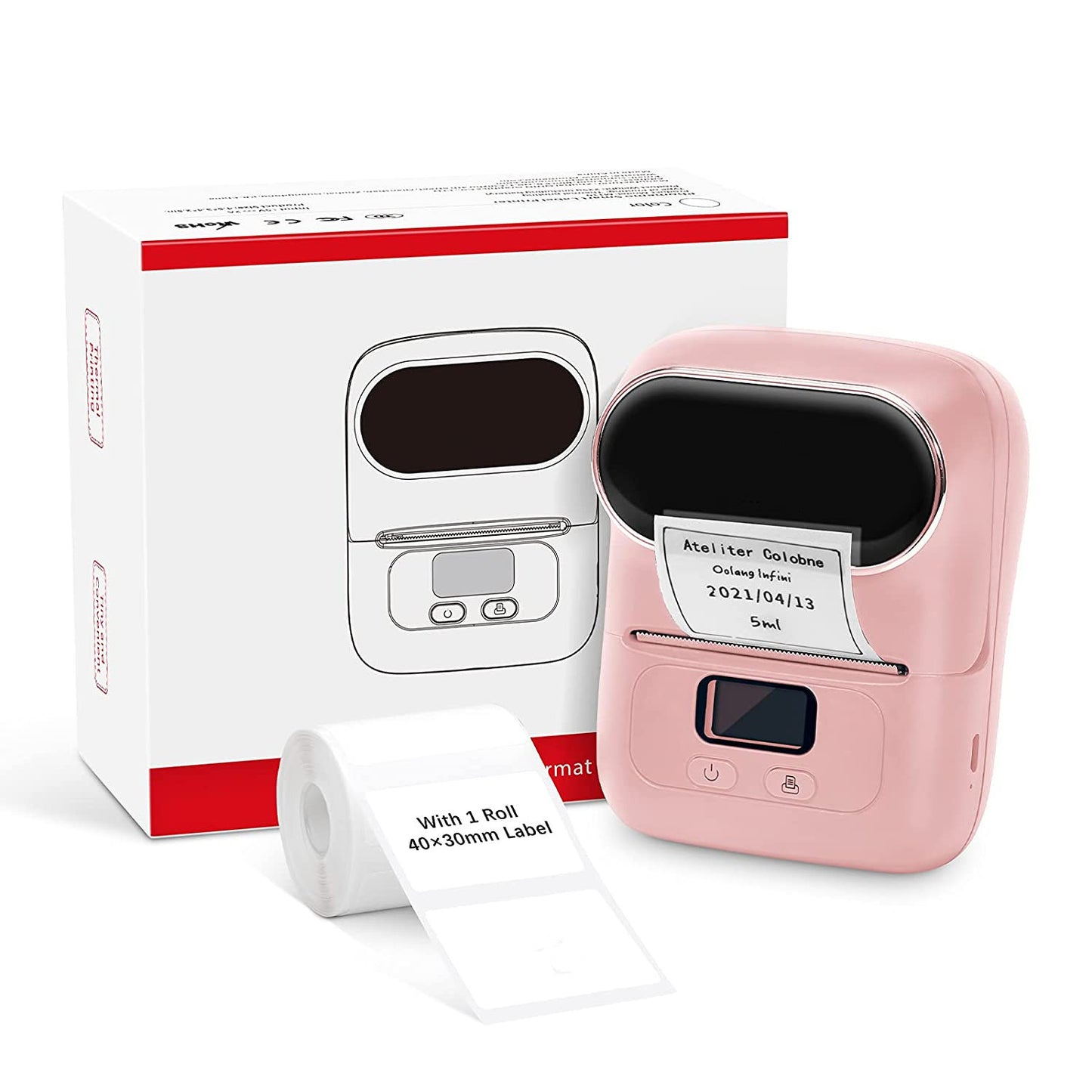 New Handheld Bar Code Printer.