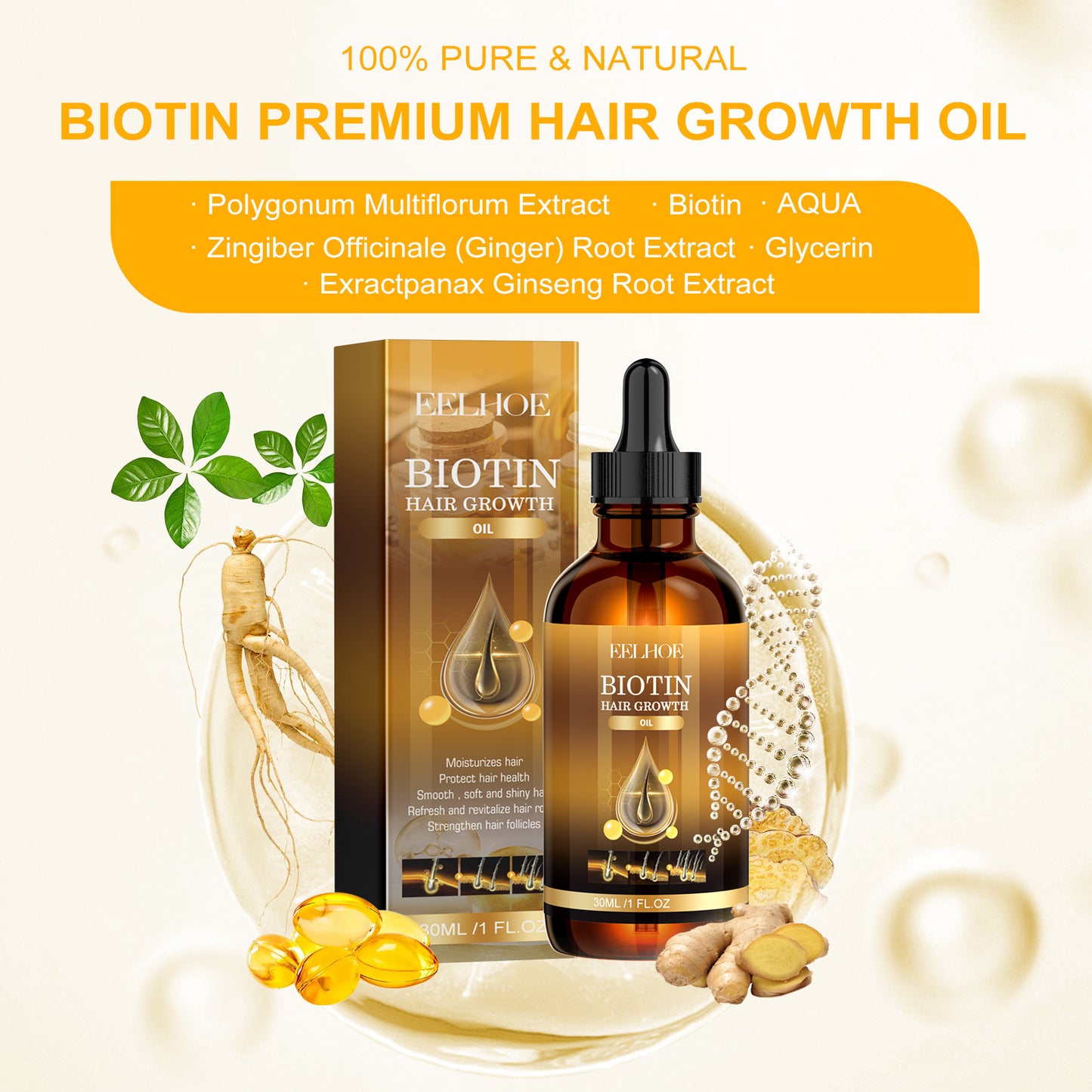 Biotin Hair Treatment Oil