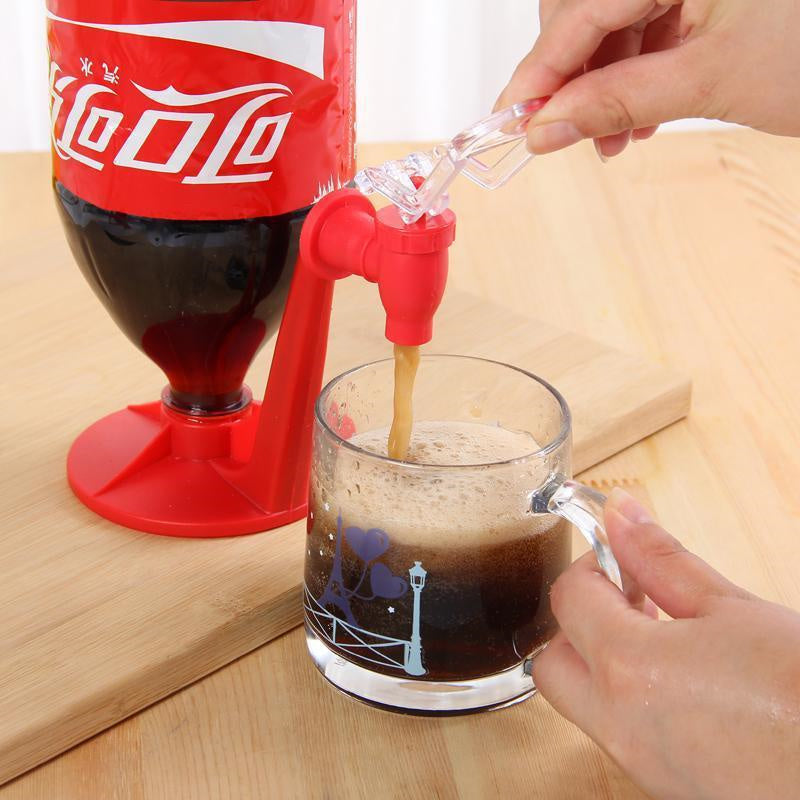 Dispenser Bottle Coke Upside Down