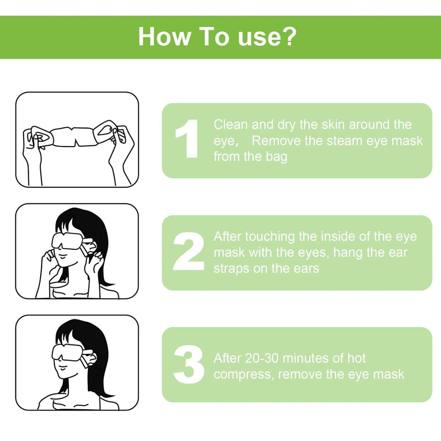 Steam Eye Mask, No Scent