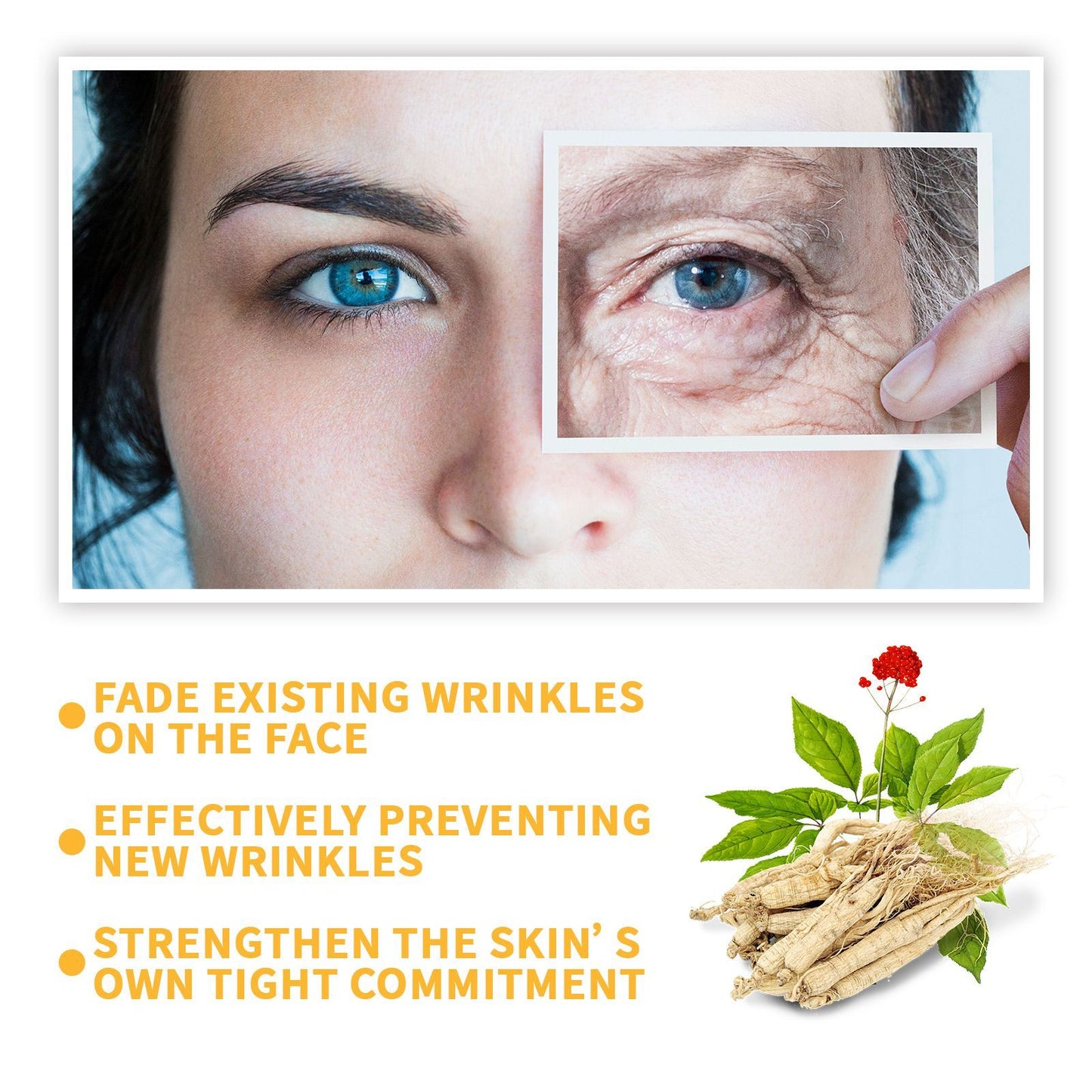 EELHOE Ginseng Essence For Fading Fine Lines