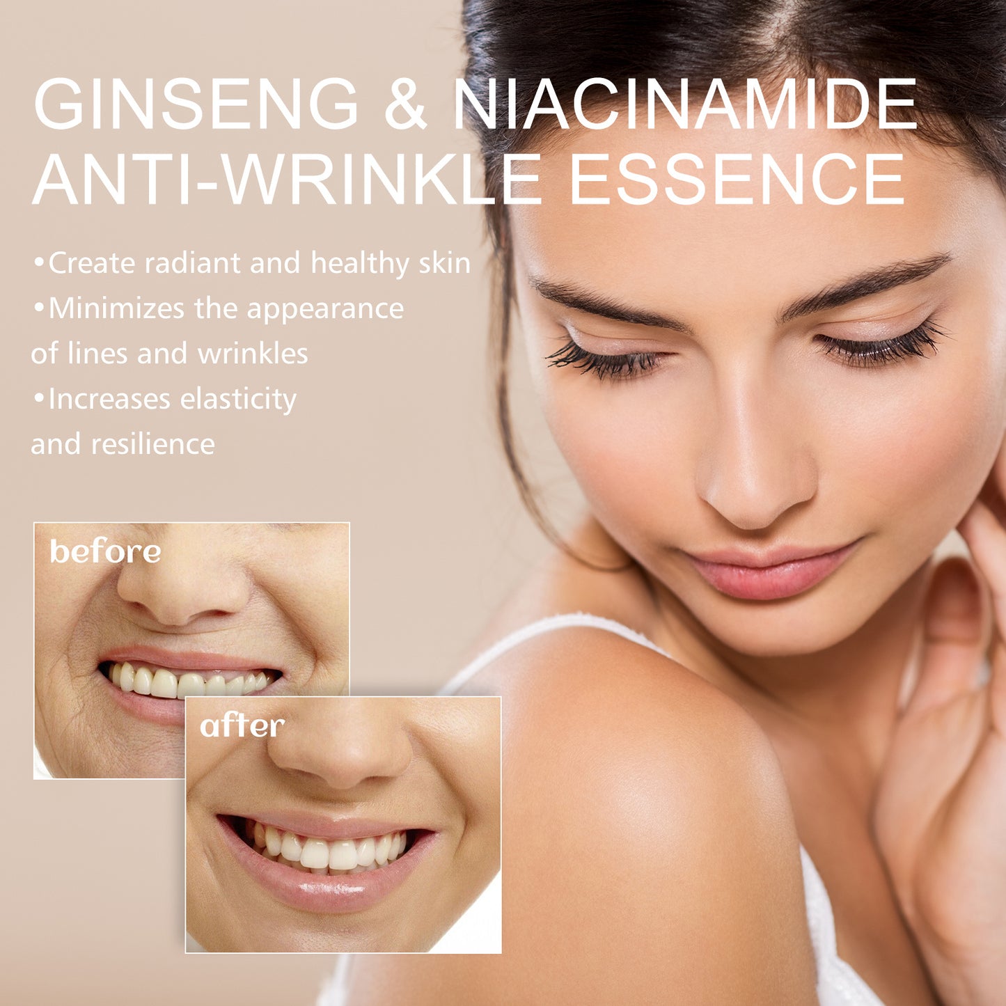EELHOE Ginseng Essence For Fading Fine Lines